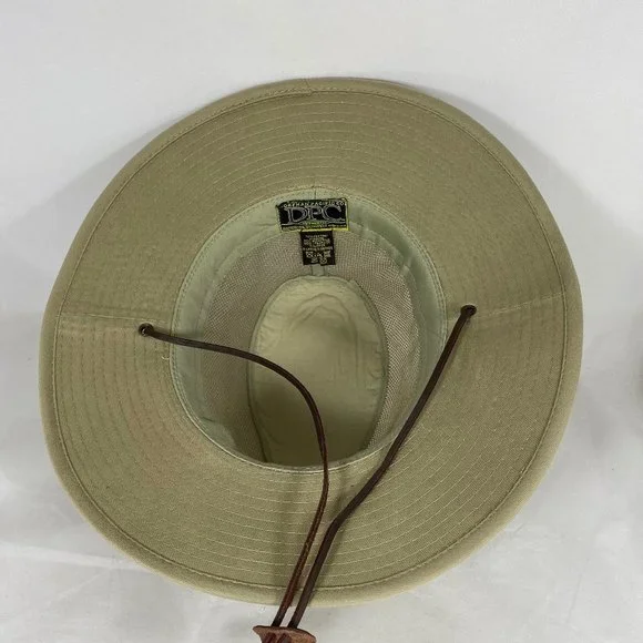 Dorfman Pacific Safari Mesh Sidewall Wide Brim Hat - Picture 9 of 10